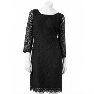 Dana Buchman Black Lace dress